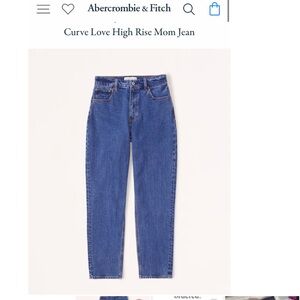 Curve Love High Rise Mom Jean